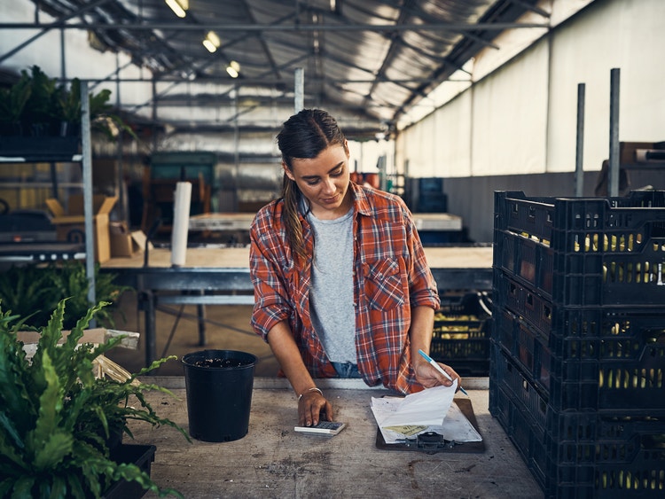 horticulturalist looking into getting a business account