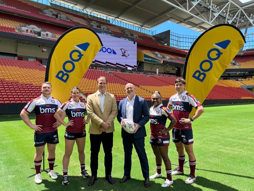 BOQ partners with the Queensland Reds